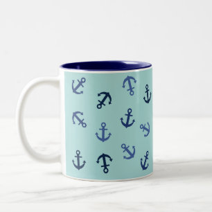 Anchors Summer Zweifarbige Tasse