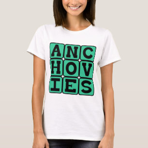 Anchovis, Pizzabelag T-Shirt