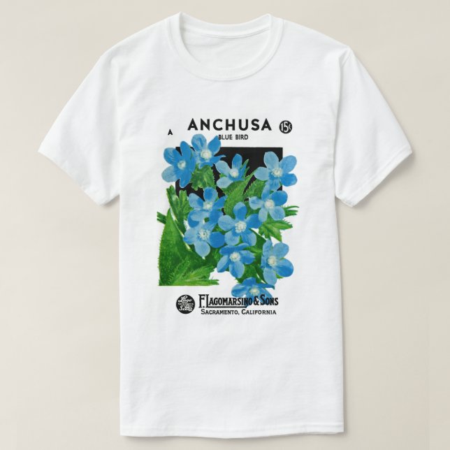 Anchusa T-Shirt (Design vorne)