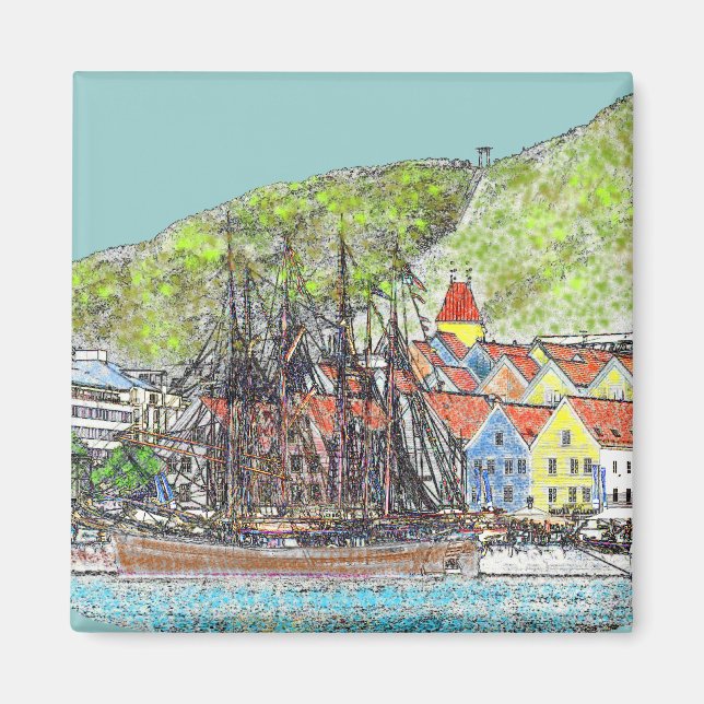 Ancien aimant de quai (Devant)