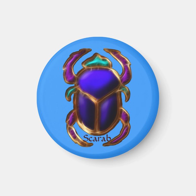 Ancien aimant magique égyptien Scarab (Devant)
