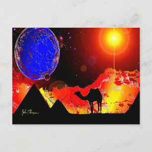 Ancien Alien Ruines carte postale