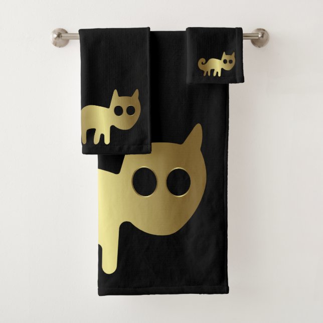 Ancien animal Gold Chat (En situation)