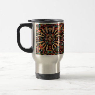 Ancien Cyan "Aztec Dream" Commuter Travel Mug 444