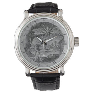 Ancien Emblème - Ancien Astronome Montre Poignée