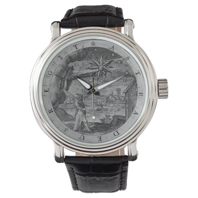 Ancien Emblème - Ancien Astronome Montre Poignée (devant)