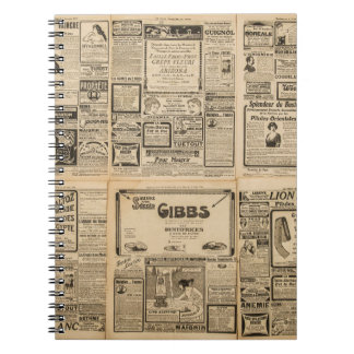 Ancien journal : arrière - plan de papier vintage.