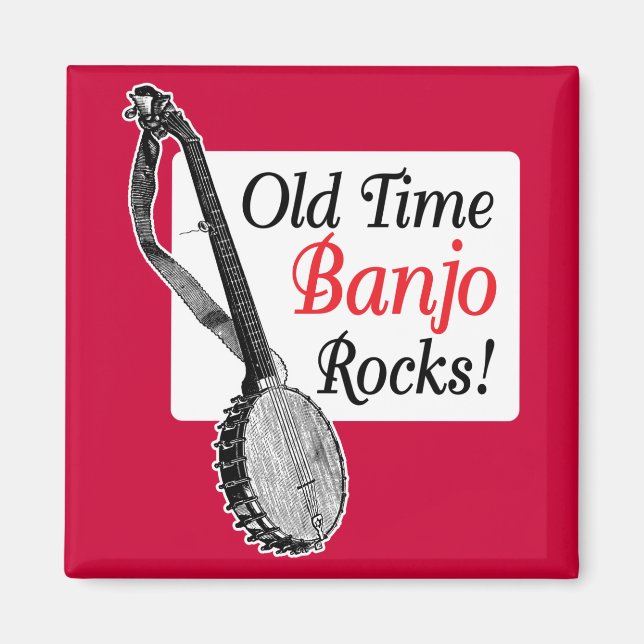 Ancien Magnet Banjo (Devant)