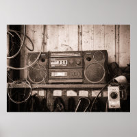 Ancien poster de Radio Retro