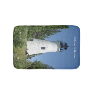 Ancien tapis de bain Presque Isle Lighthouse