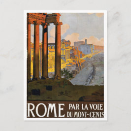 Ancienne Affiche de Voyage Italie Carte Postale