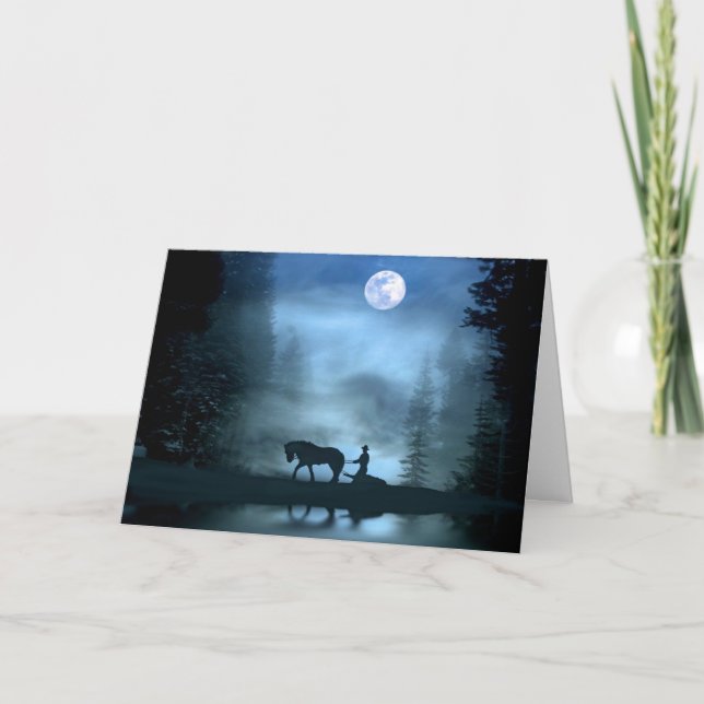 Ancienne carte d'arbre de Noël (Devant)