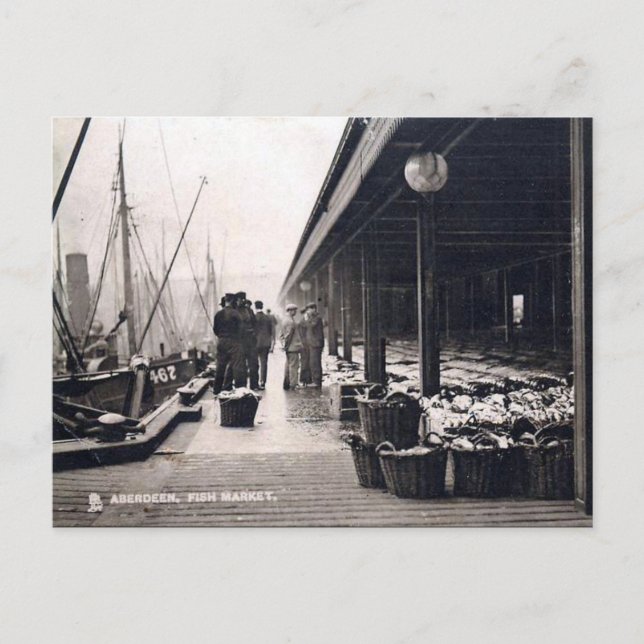 Ancienne carte postale - Aberdeen, Écosse (Devant)