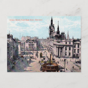Ancienne carte postale - Aberdeen, Écosse