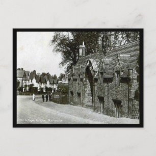 Ancienne carte postale - Abington, Northampton