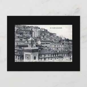 Ancienne carte postale - Alger-la-Blanche