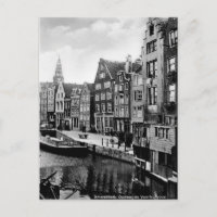 Ancienne carte postale - Amsterdam, Nederland
