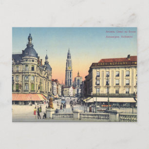 Ancienne carte postale - Anvers/Anvers, Belgique