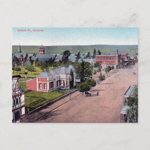 Ancienne carte postale - Bathurst, NSW, Australie