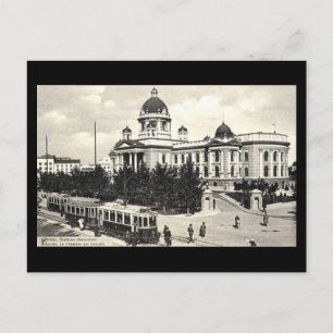Ancienne carte postale, Belgrade en 1940