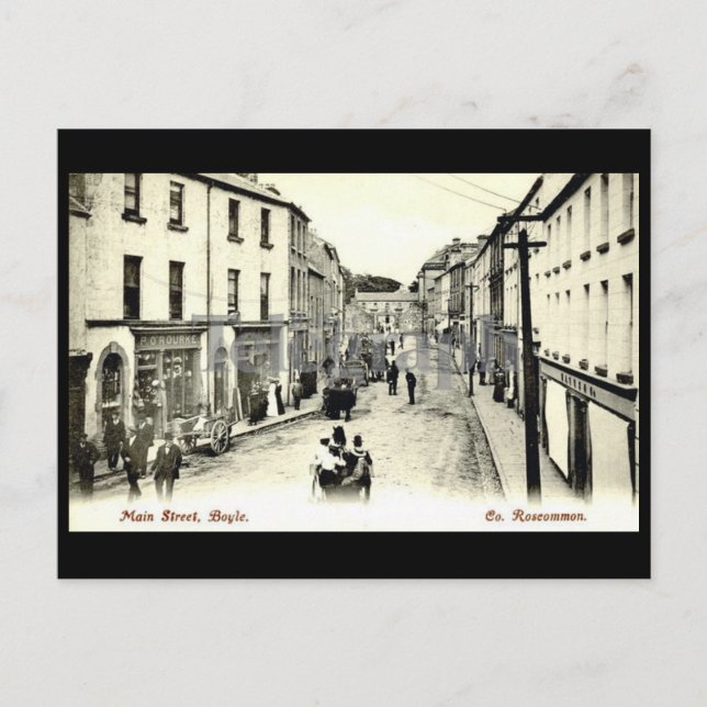 Ancienne carte postale - Boyle, Co Roscommon, Irla (Devant)