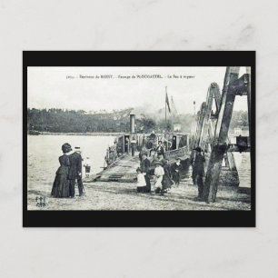 Ancienne carte postale - Brest, Finistere, France