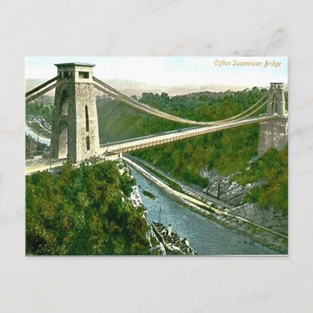 Ancienne carte postale - Bristol (Devant)