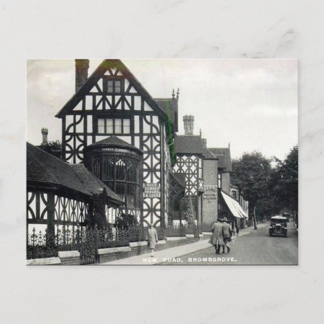 Ancienne carte postale - Bromsgrove, Worcestershir (Devant)