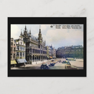 Ancienne carte postale - Bruxelles
