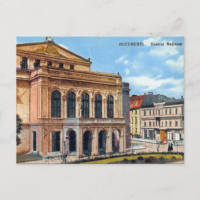 Ancienne carte postale - Bucarest, Roumanie (Devant)