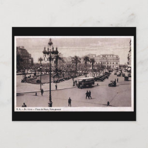 Ancienne carte postale - Buenos Aires, Argentine