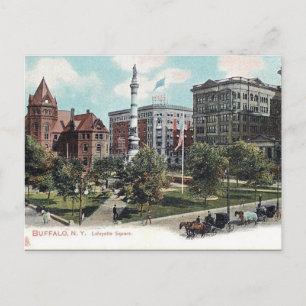 Ancienne carte postale - Buffalo, New York, États-