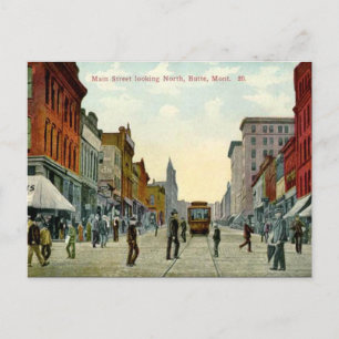 Ancienne carte postale - Butte, Montana, États-Uni
