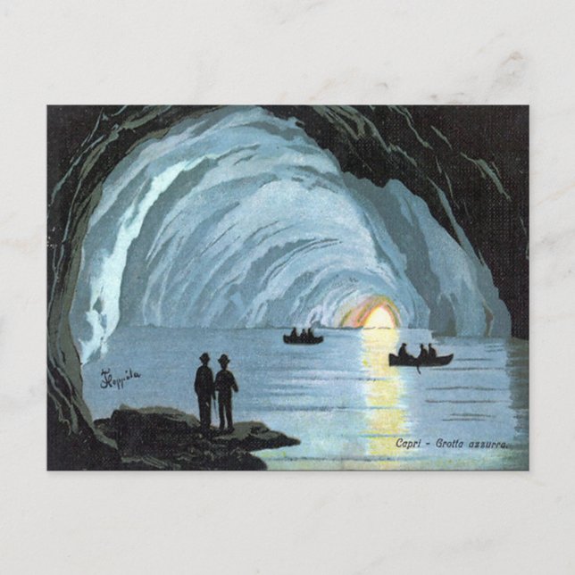 Ancienne carte postale - Capri, Italie (Devant)