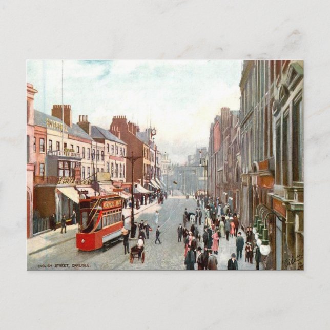 Ancienne carte postale - Carlisle, Cumbria (Devant)
