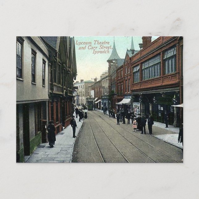 Ancienne Carte Postale - Carr St, Ipswich, Suffolk (Devant)