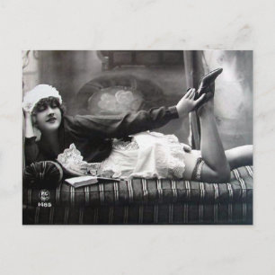 Ancienne carte postale - Carte postale enregistrée