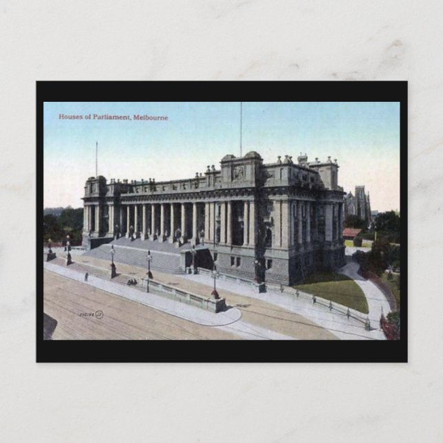 Ancienne carte postale - Chambres du Parlement, Me (Devant)