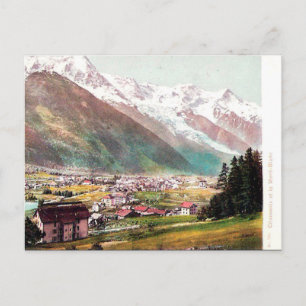 Ancienne carte postale - Chamonix et Mont Blanc