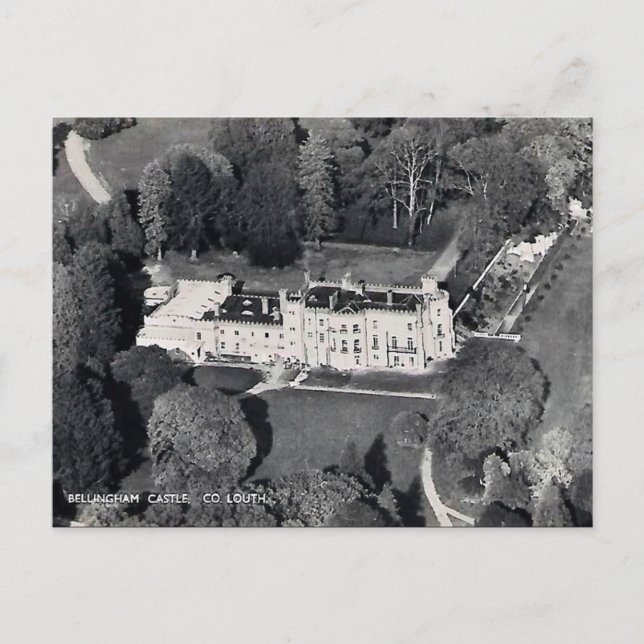 Ancienne carte postale - Château de Bellingham, Co (Devant)