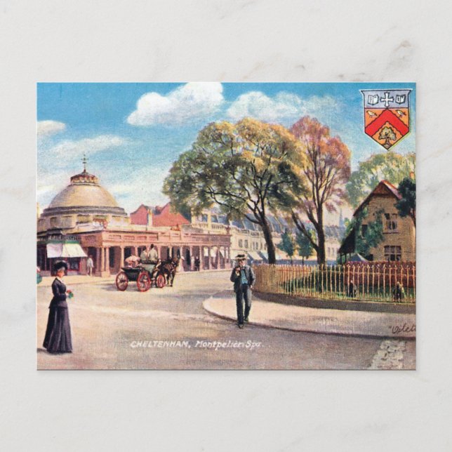 Ancienne carte postale - Cheltenham, Gloucestershi (Devant)