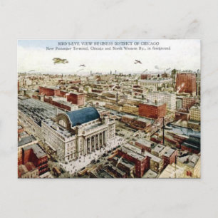 Ancienne carte postale - Chicago, Illinois