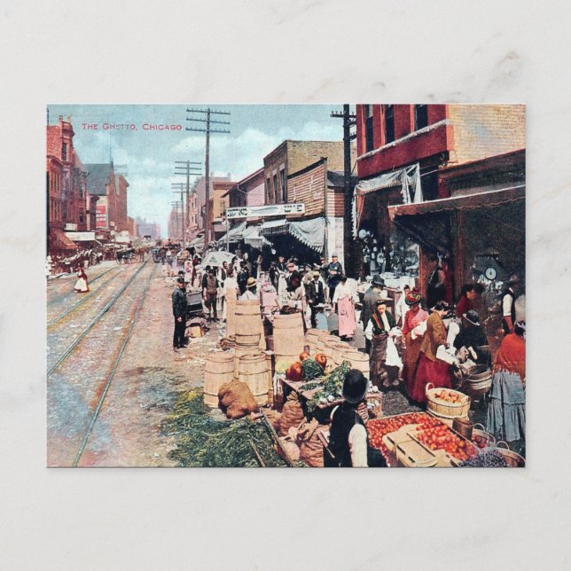 Ancienne carte postale - Chicago, Illinois (Devant)