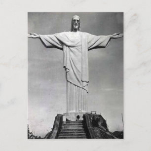 Ancienne carte postale - Christo Redemptor, Rio de