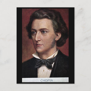 Ancienne carte postale - Compositeurs - Chopin