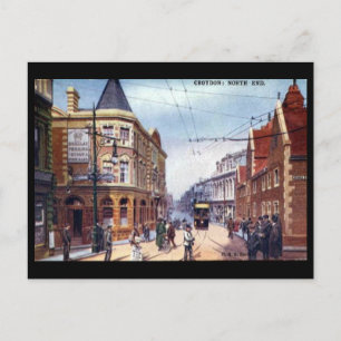 Ancienne carte postale - Croydon, Londres