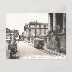 Ancienne carte postale - Dijon, Côte d'Or, France