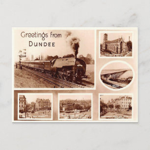 Ancienne carte postale - Dundee, Écosse