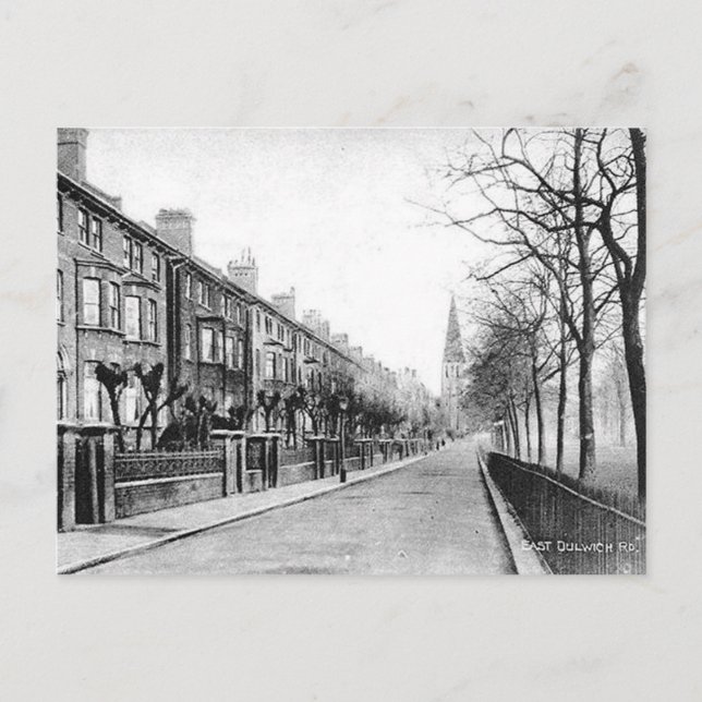 Ancienne carte postale - East Dulwich, Londres (Devant)