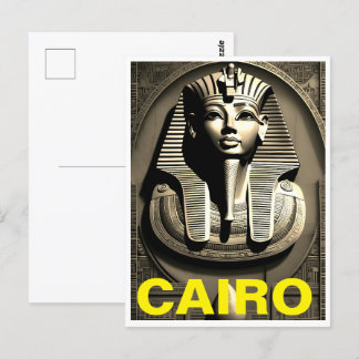 Ancienne carte postale Egypte